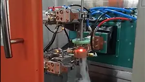 Vertical Induction Hardening Machine