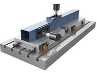 Top milling and side drilling